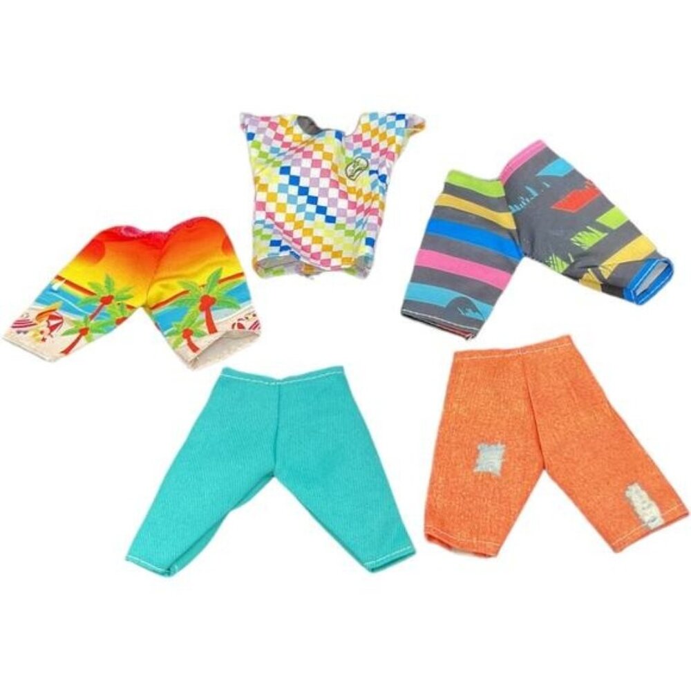 Fashion Doll Men Boys Shirt and Shorts Summer Beach Clothing Accessories - Picture 1 of 9